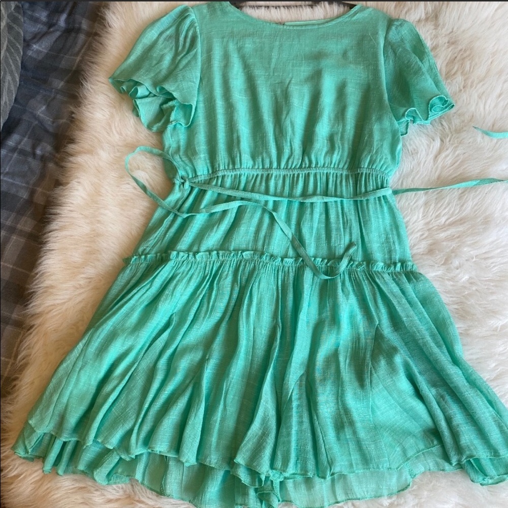 PINK LILY | NWOT Mint Mini Dress Size Med…